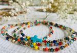 Sautoir Multicolore en perles de verre
